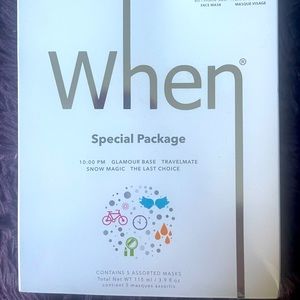 5pk Assorted Bio Cellulose Sheet Mask